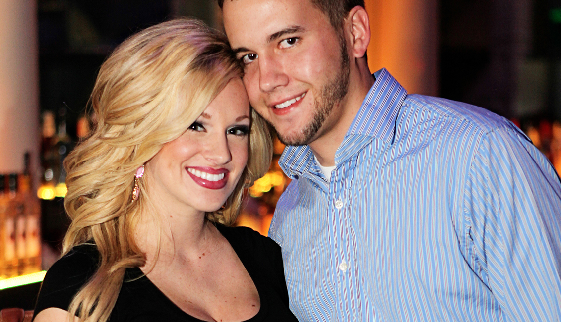 Cute Smiling Couple At Night Clubs, Baton Rouge, LA Photo - The Penthouse Club