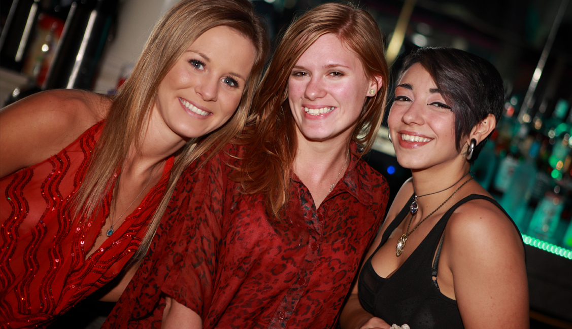 Three Bartender Competition Patrons, Nightlife, Baton Rouge, LA Photo - The Penthouse Club